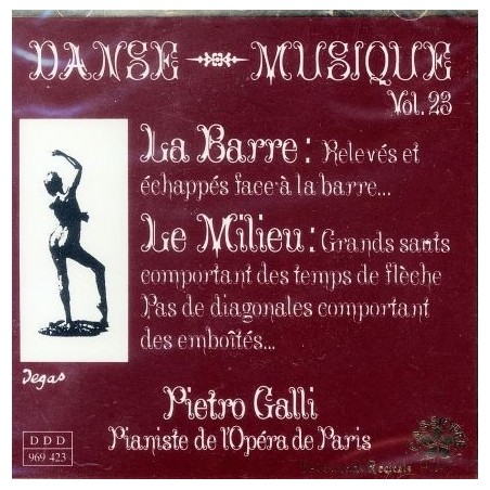 Danse Vol.23 ( La Barre - Le milieu)